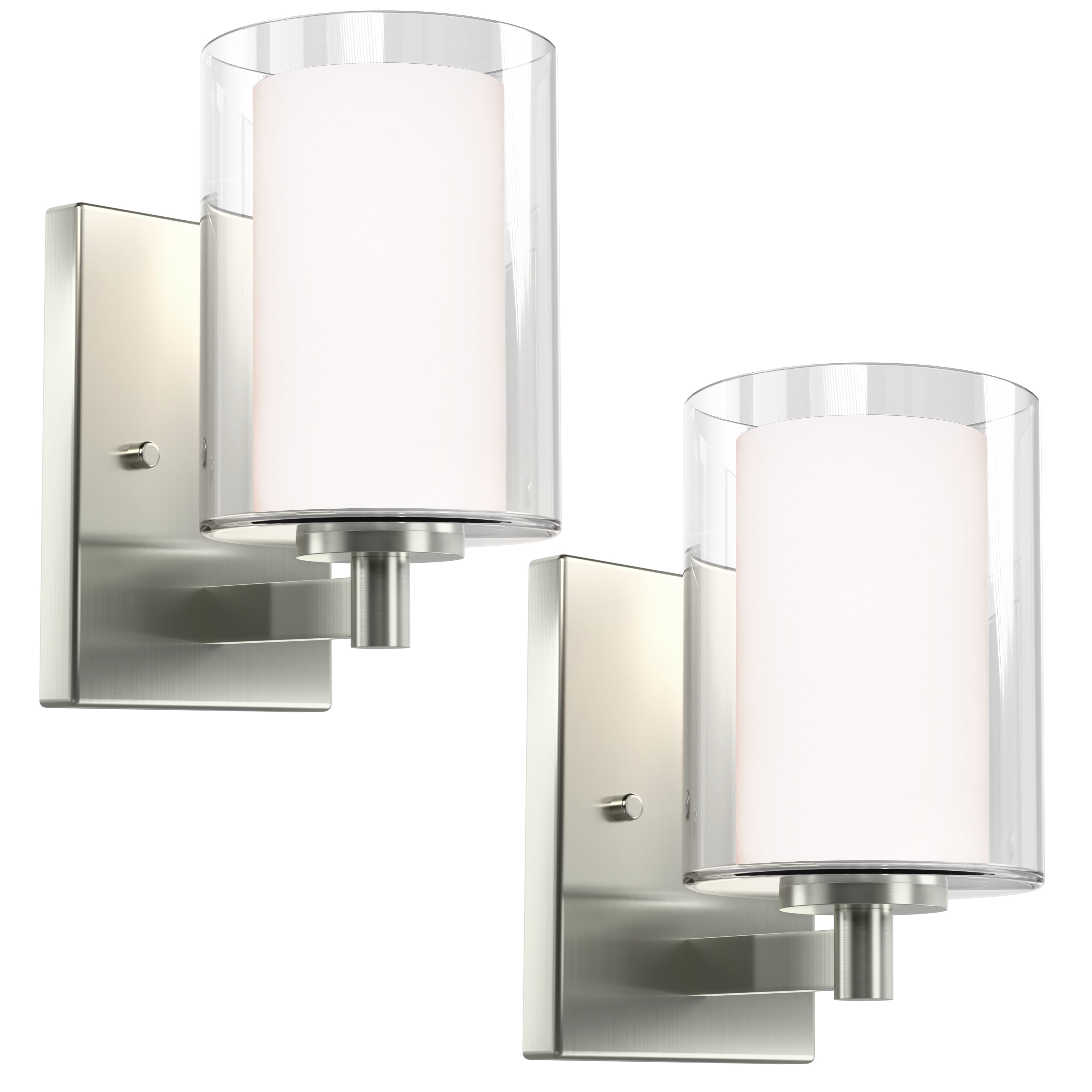 LMLMD Bathroom Vanity Light Fixture, 1 Light Modern Gold Vanity Lighting fixtures, Lighting Fixtures Over Mirror, Wall Lamp with Clear Glass for, Hallway, Bedroom with E26 Socket
