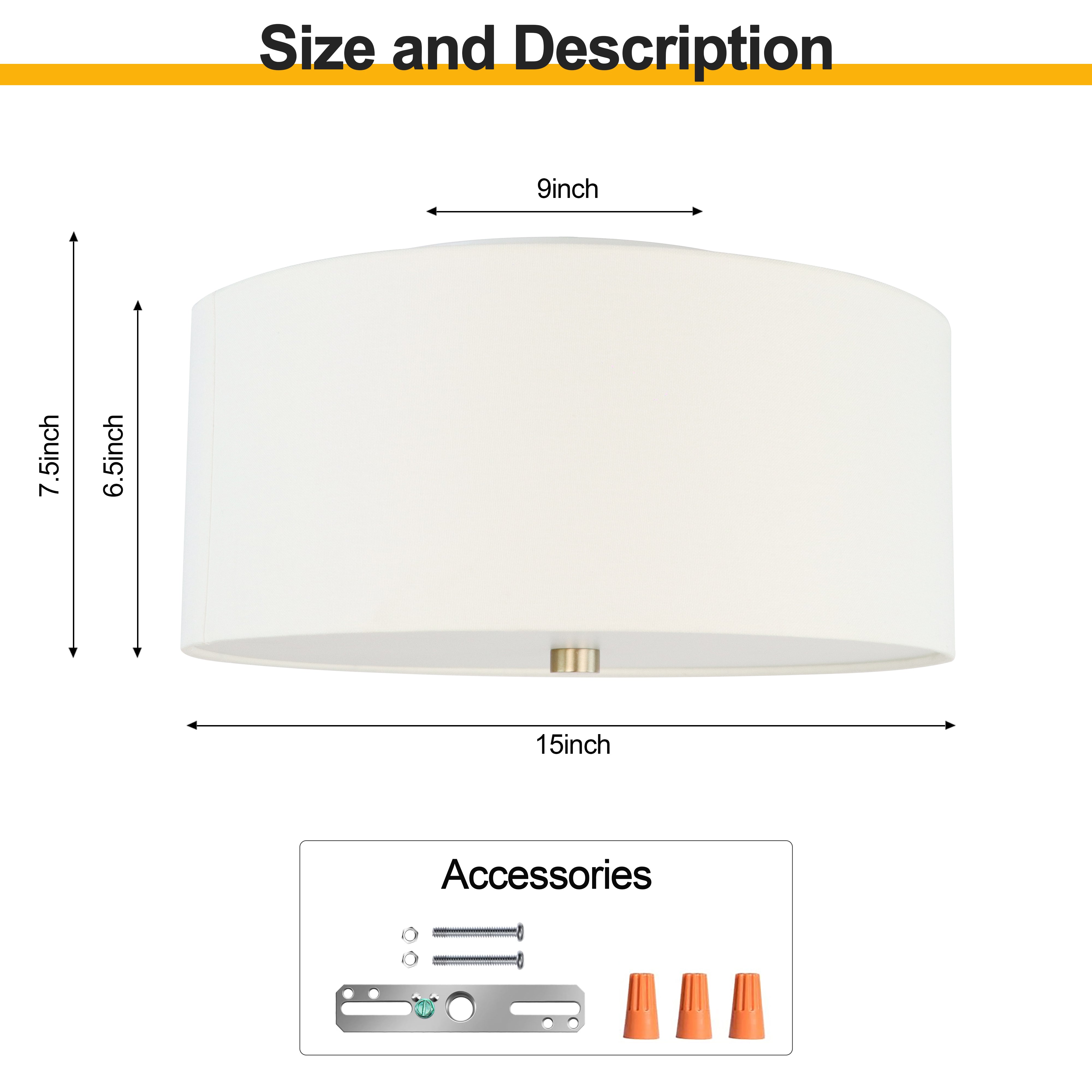 LMLMD Round ceiling light for home decoration, Furniture light, Warm color