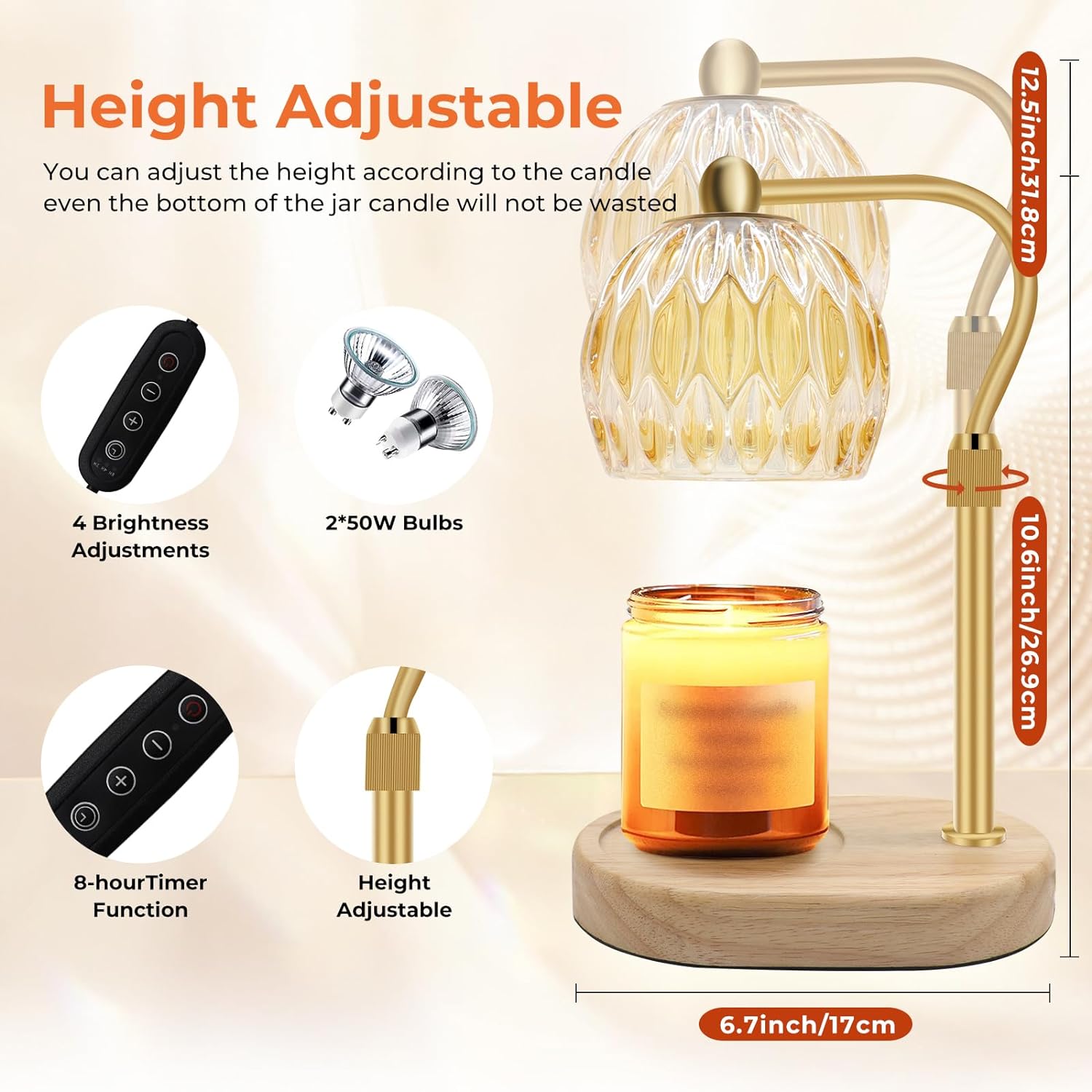 KPUY Candle Warmer Lamp