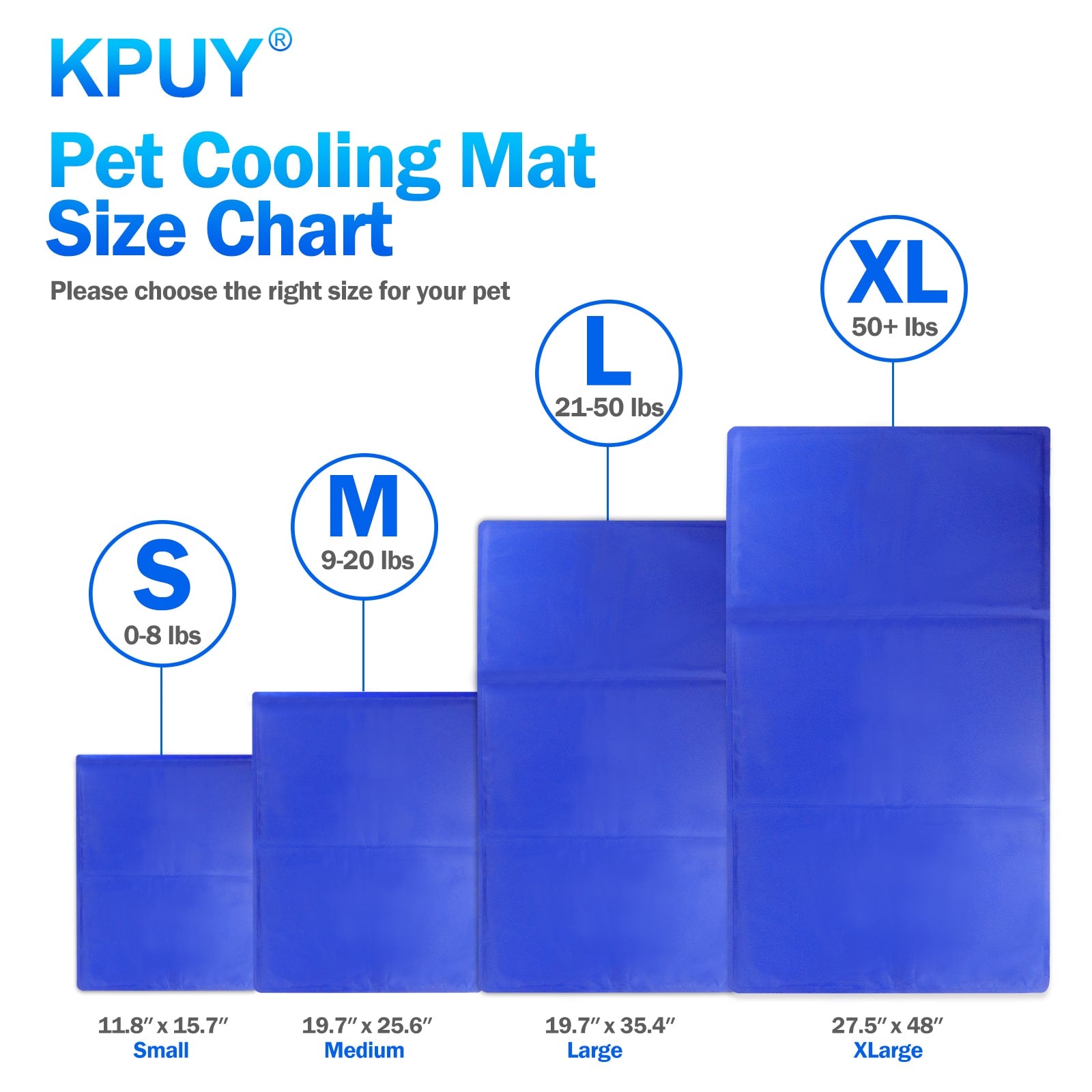 KPUY Dog Cooling Mat