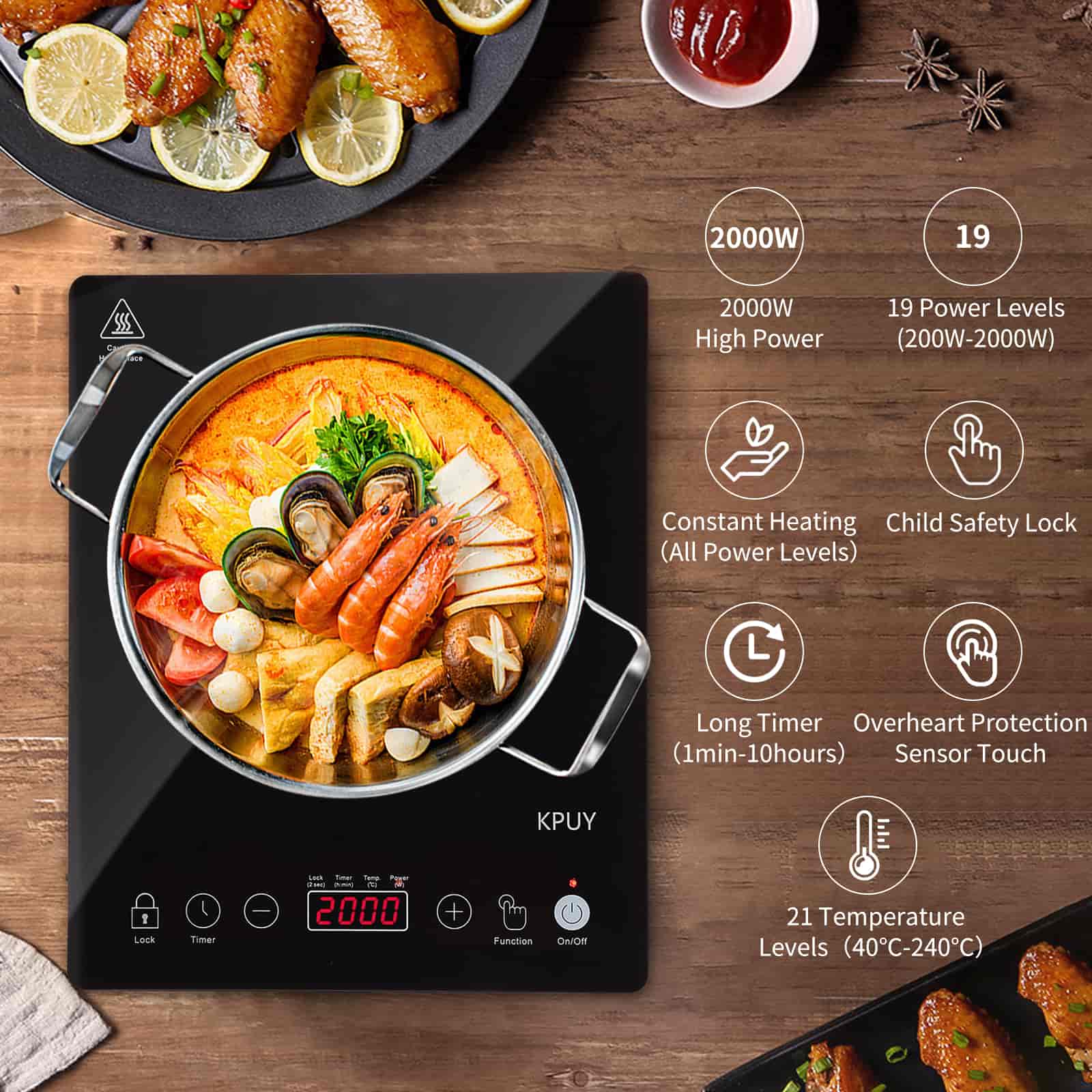 KPUY Portable Induction Hob